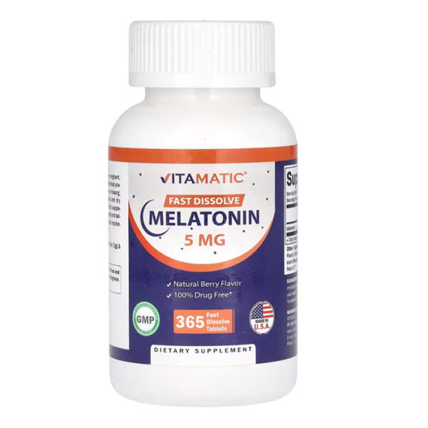 Vitamatic Melatonine 5 mg , 365 comprimés