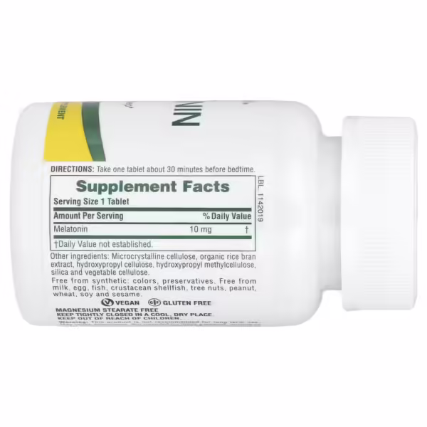 naturesplus melatonin 10 mg maroc
